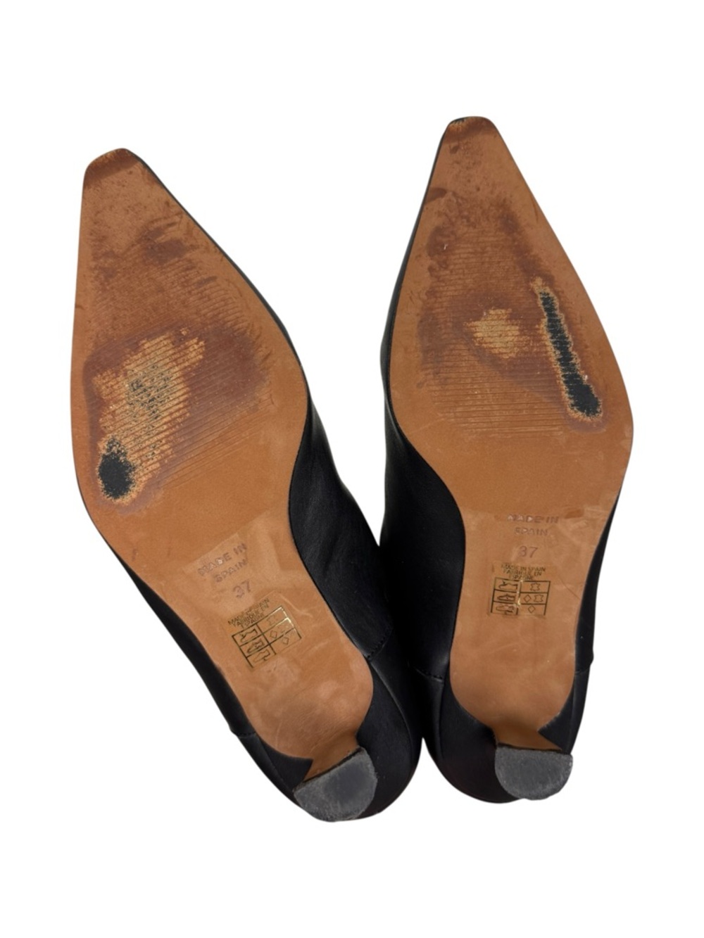 Anthropologie Pointed Toe Kitten Heel Knee High Boots - Picture 5 of 9